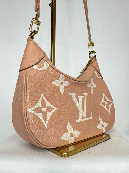 W BOX- Louis Vuitton Pink Monogram Bagatelle NM Crossbody Bag
