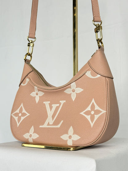 W BOX- Louis Vuitton Pink Monogram Bagatelle NM Crossbody Bag