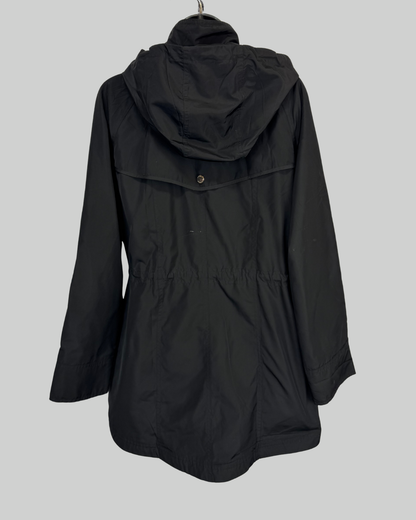 Michael Michael Kors Black Zip Up 4 Pocket Wind Breaker Jacket
