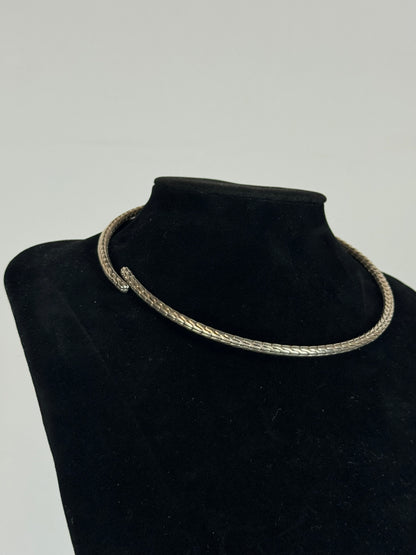 John Hardy Sterling Silver Classic Chain Coil Necklace 16" (Comes w Case)