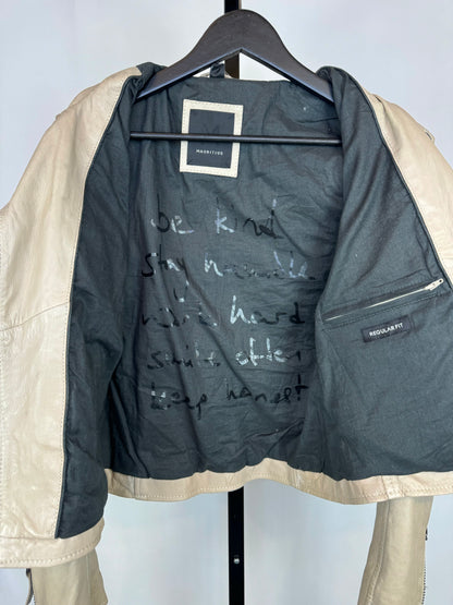 Mauritius Tan Lamb Leather Jacket