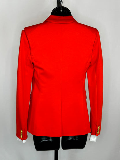 Veronica Beard Orange/Red Single Button Blazer (Part of Set)