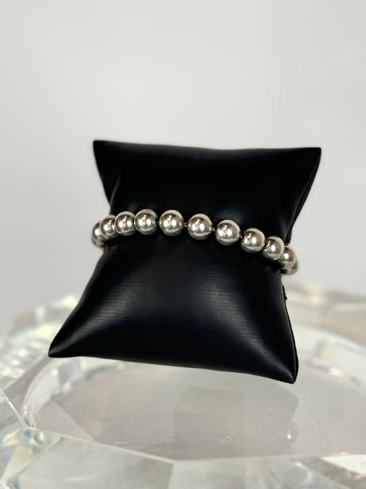 Tiffany & Co Sterling Silver Beaded Bracelet