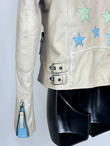 Mauritius Tan Lamb Leather Jacket