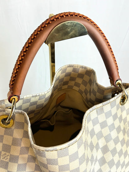 Louis Vuitton Damier Azur Artsy MM Hobo Bag