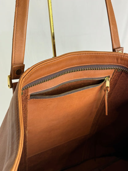 Rodolpo Roca Light Brown Leather Tote