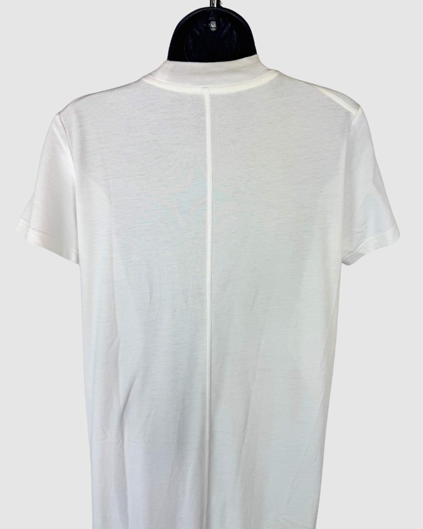 The Row White Midi Short Sleeve T-Shirt Dress