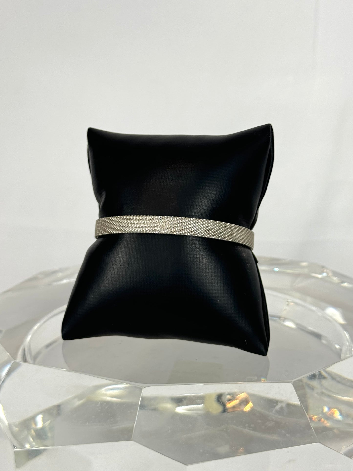 COMES WITH BAG - Tiffany & Co Somerset Sterling Silver Bangle Bracelet