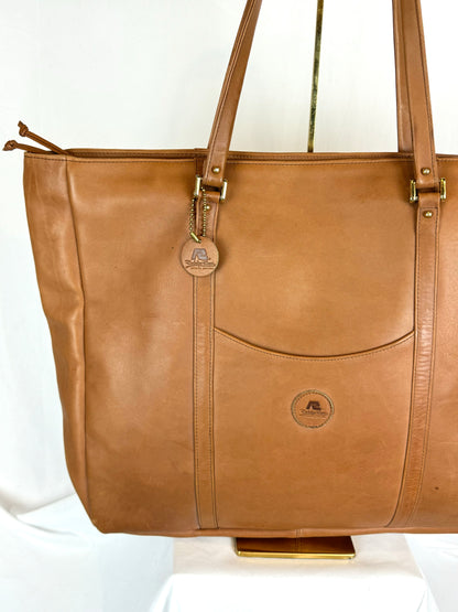Rodolpo Roca Light Brown Leather Tote