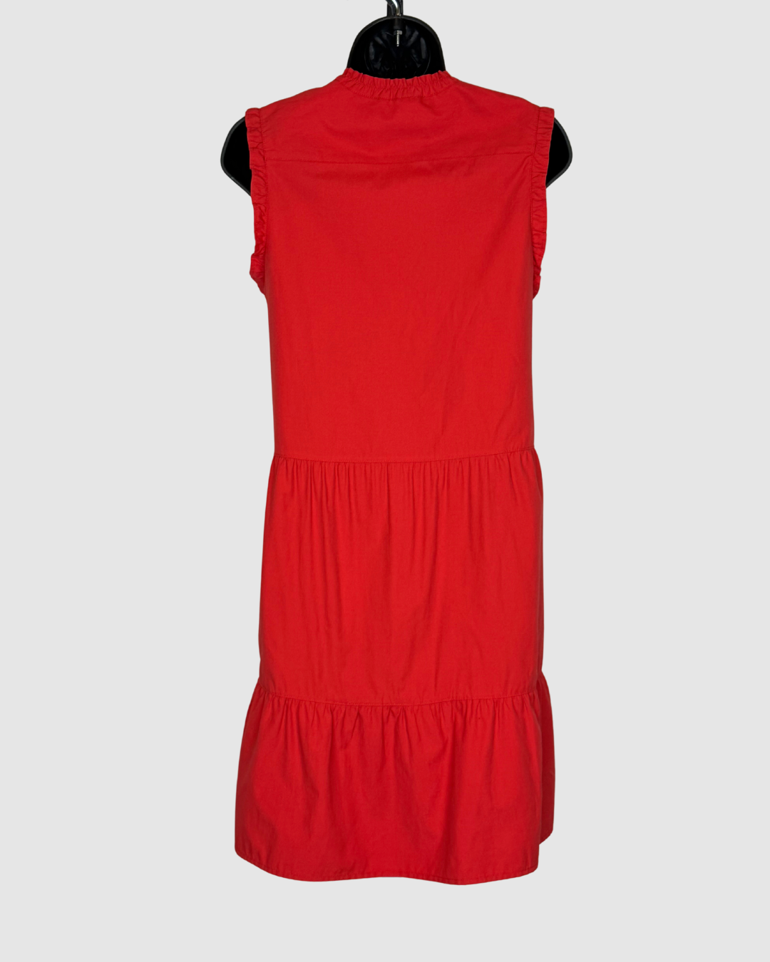 Brochu Walker Sleeveless Tiered Button Down Knee-Length Dress