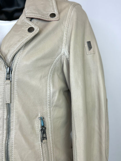 Mauritius Tan Lamb Leather Jacket