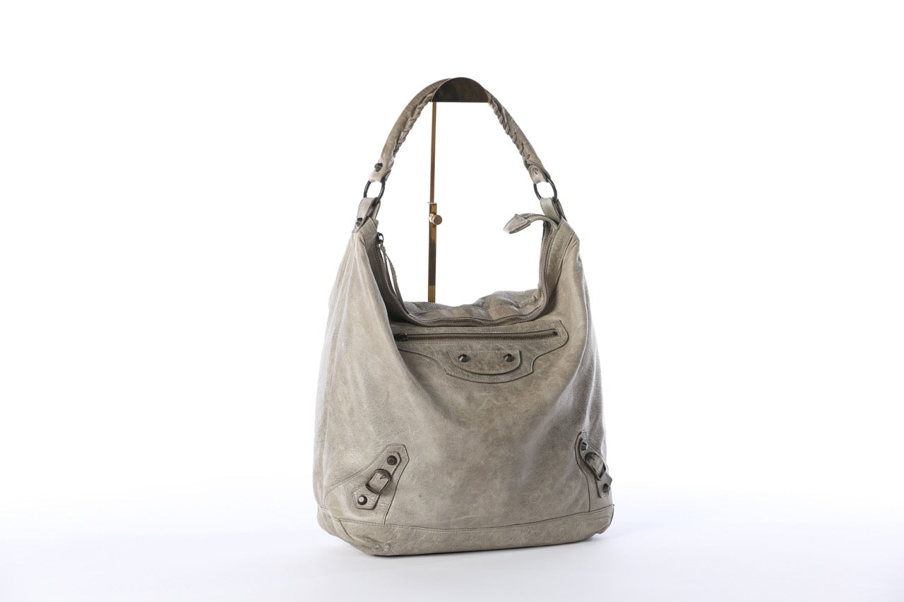 Balenciaga "Motocross Classic Day Hobo" Bag