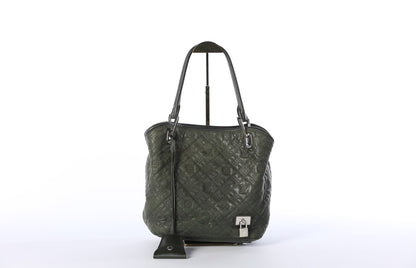 Louis Vuitton Olive Green Lambskin Antheia Lilia PM Handbag