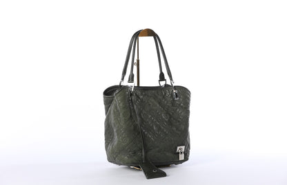 Louis Vuitton Olive Green Lambskin Antheia Lilia PM Handbag