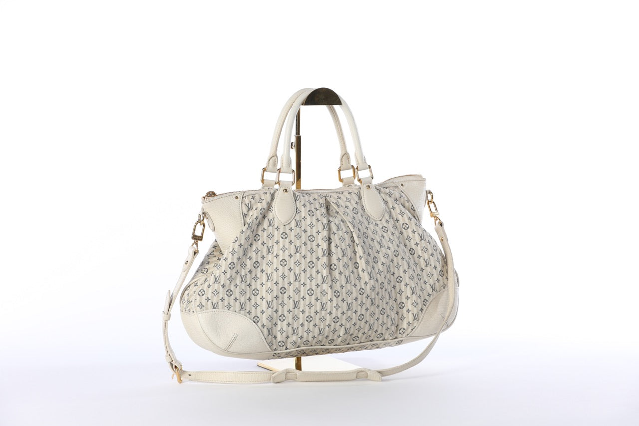 Louis Vuitton 2007 Monogram Mini Lin Croisette Marina GM Blue