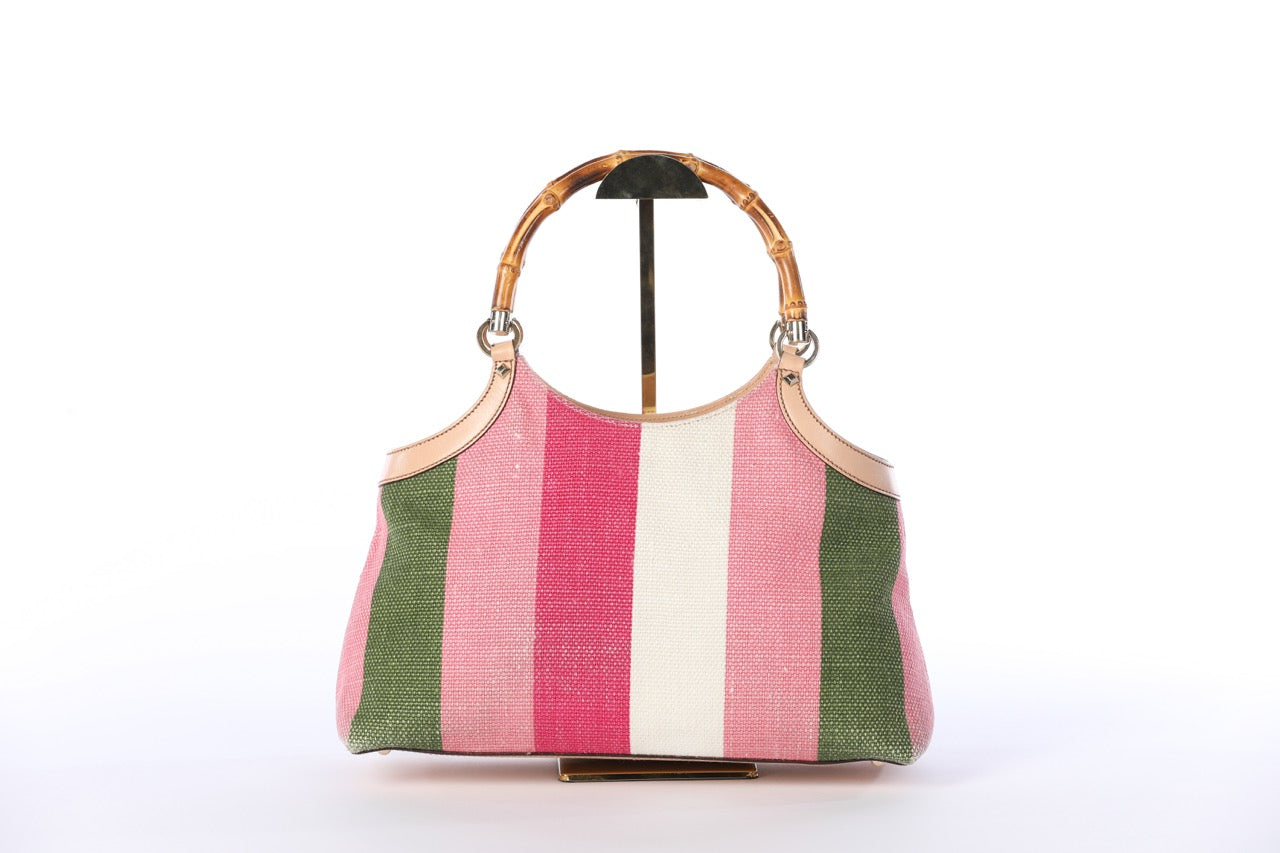 Gucci Bamboo Top Handle Tote Bag