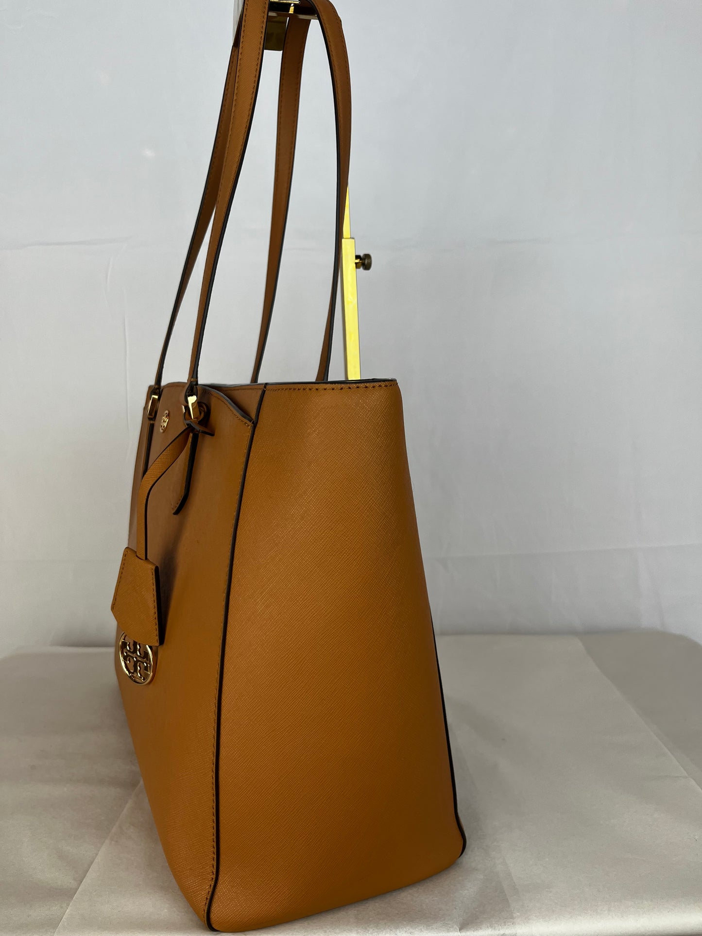 Tory Burch Nude Triple-Compartment Large Tote