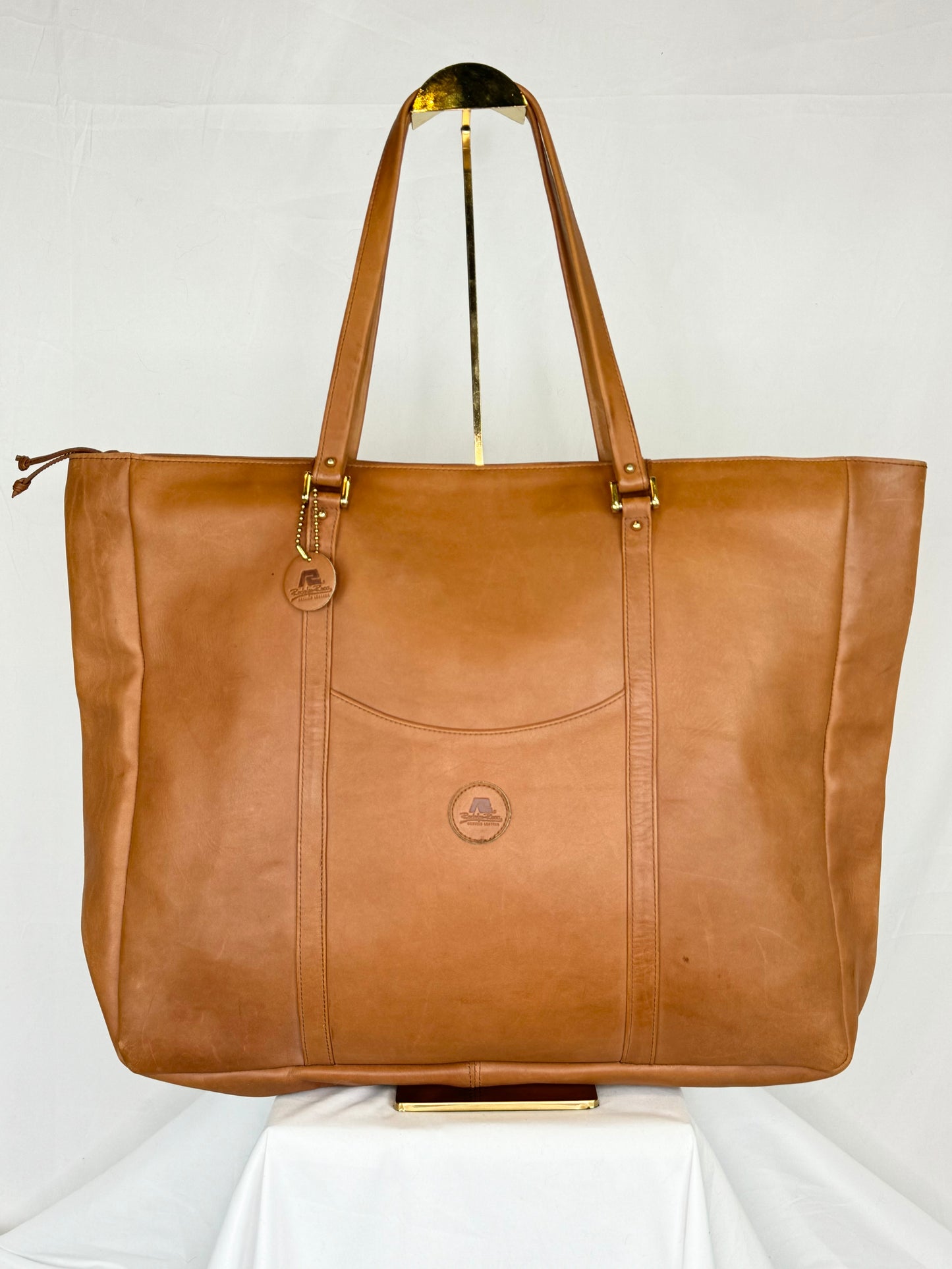 Rodolpo Roca Light Brown Leather Tote