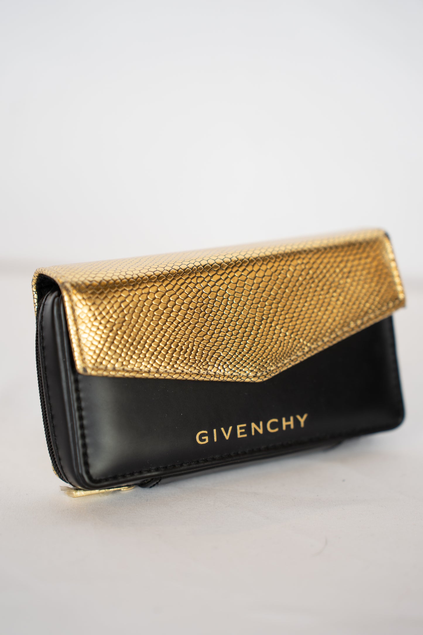 Givenchy Black and Gold Travel Makeup Pouch