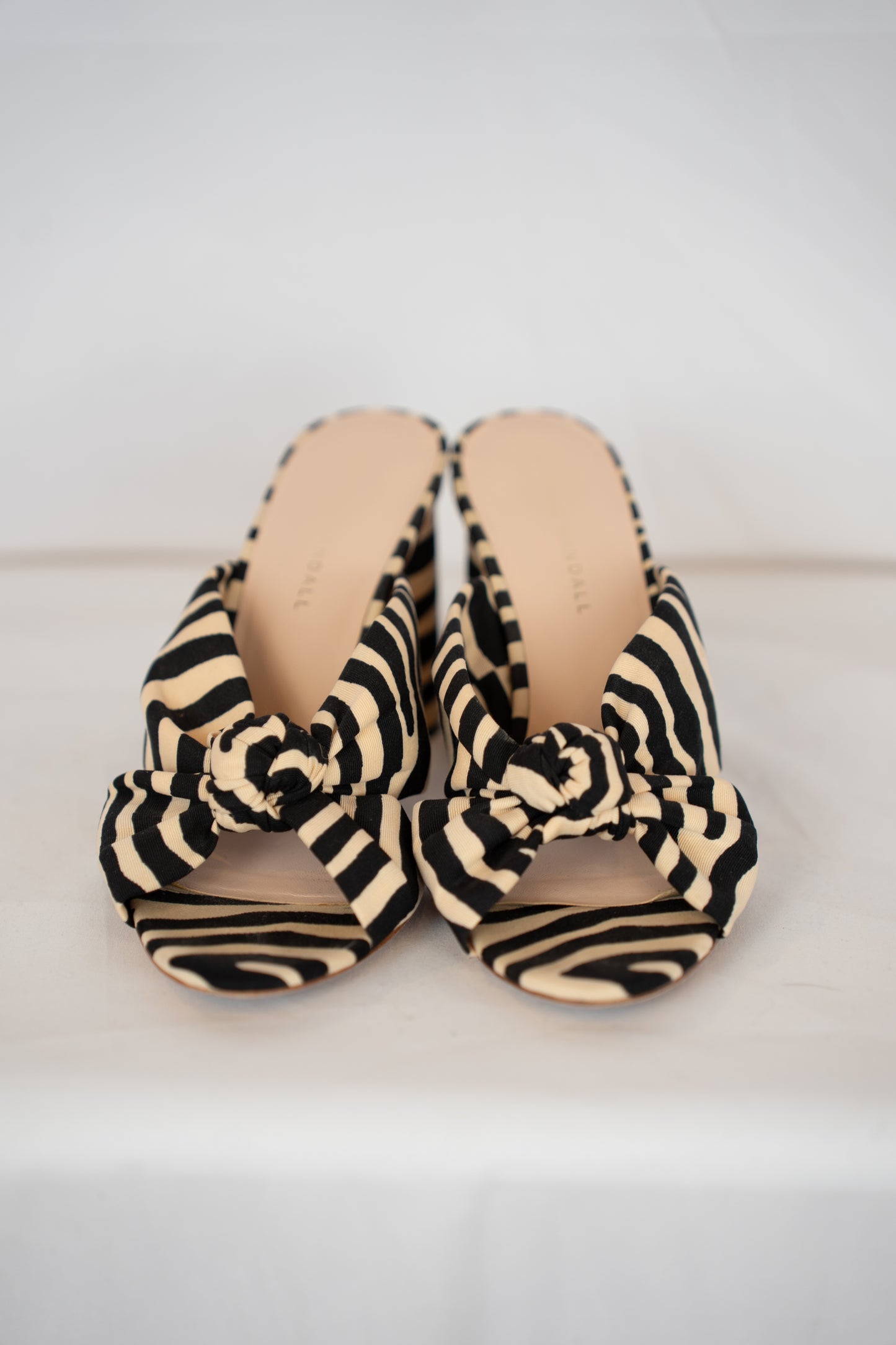 Loeffler Randall Knot Detail Block Heels