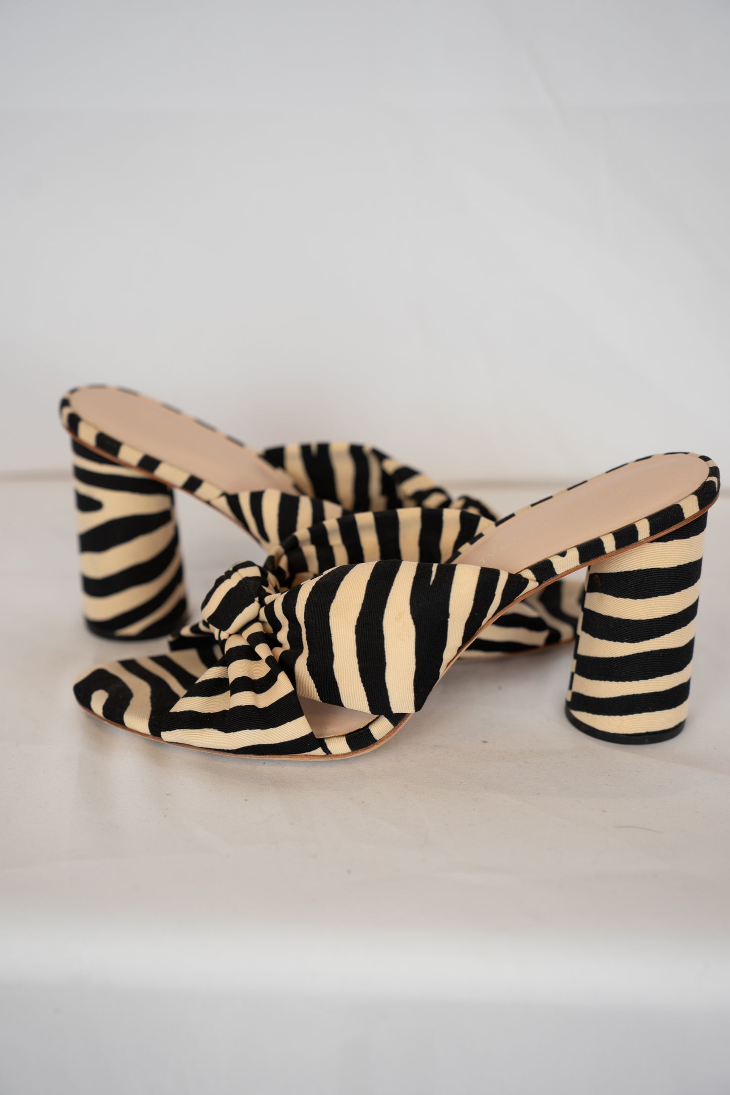 Loeffler Randall Knot Detail Block Heels