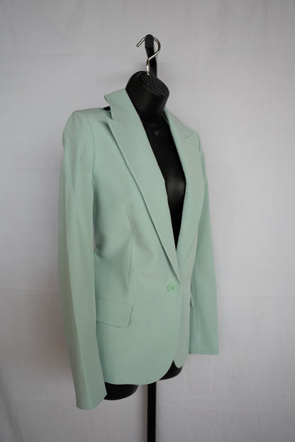 Zadig & Voltaire Light Blue Single Button Blazer NWT