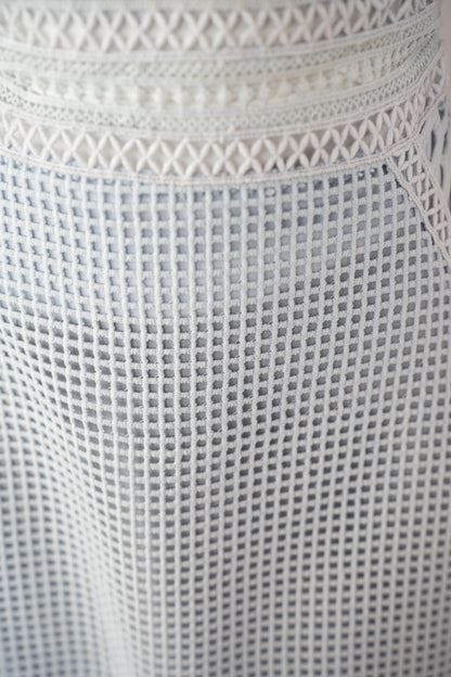 Jonathan Simkhai Tassel Accents Knee-Length Skirt