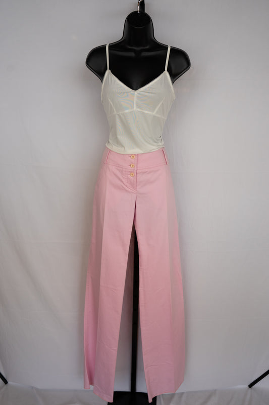 Valentino Pink Wide Leg Pants NWT