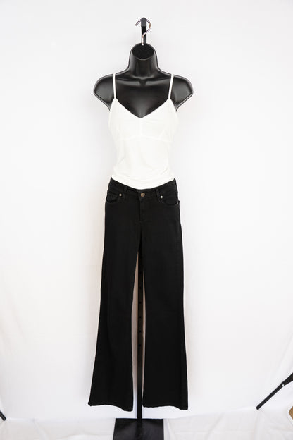 Hudson Black "Barbara High Waist Bootcut" Jeans
