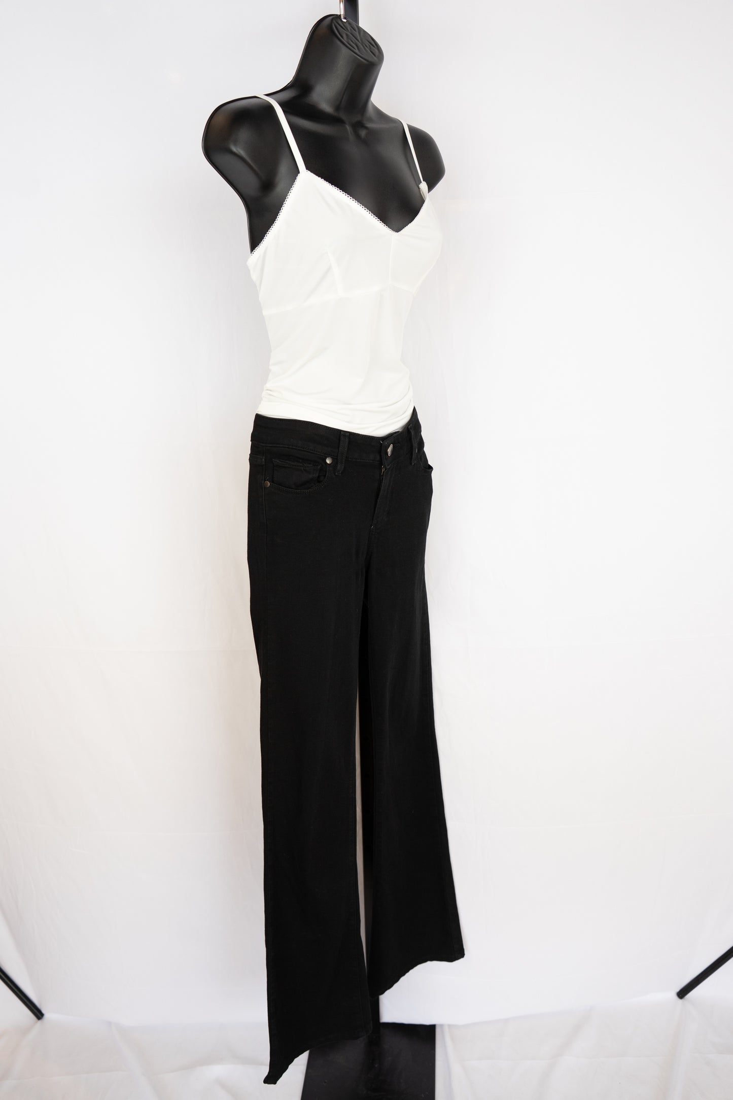 Hudson Black "Barbara High Waist Bootcut" Jeans