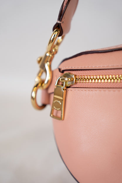Coach Dusty Pink x Selena Gomez Belt Bag w Gold Hardware