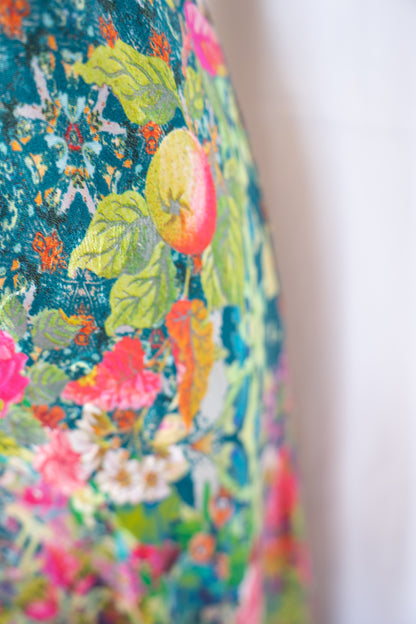 Johnny Was Floral Sleeveless Flowy Maxi Dress