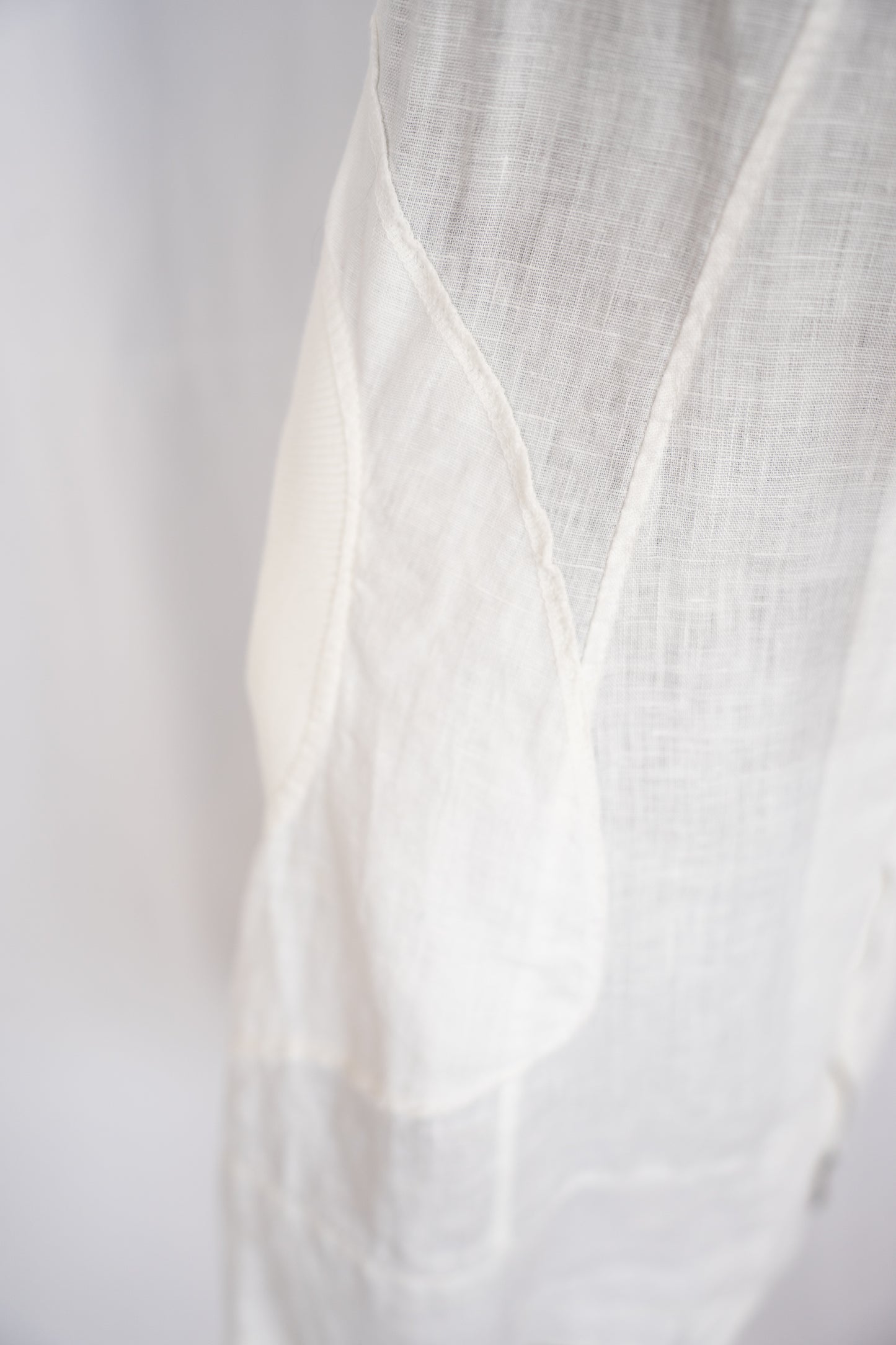 Inizio White Linen Zip Up Mini Dress NWT