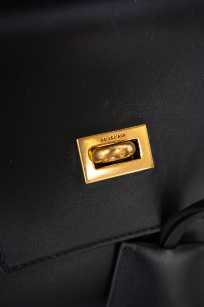 COMES WITH BOX - Balenciaga Large Black Bel Air Carry All Tote