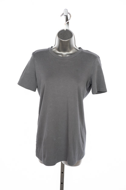 Theory Black Crew-Neck Short Sleeve T-Shirt