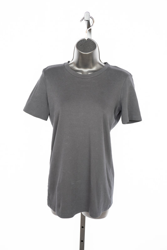 Theory Black Crew-Neck Short Sleeve T-Shirt