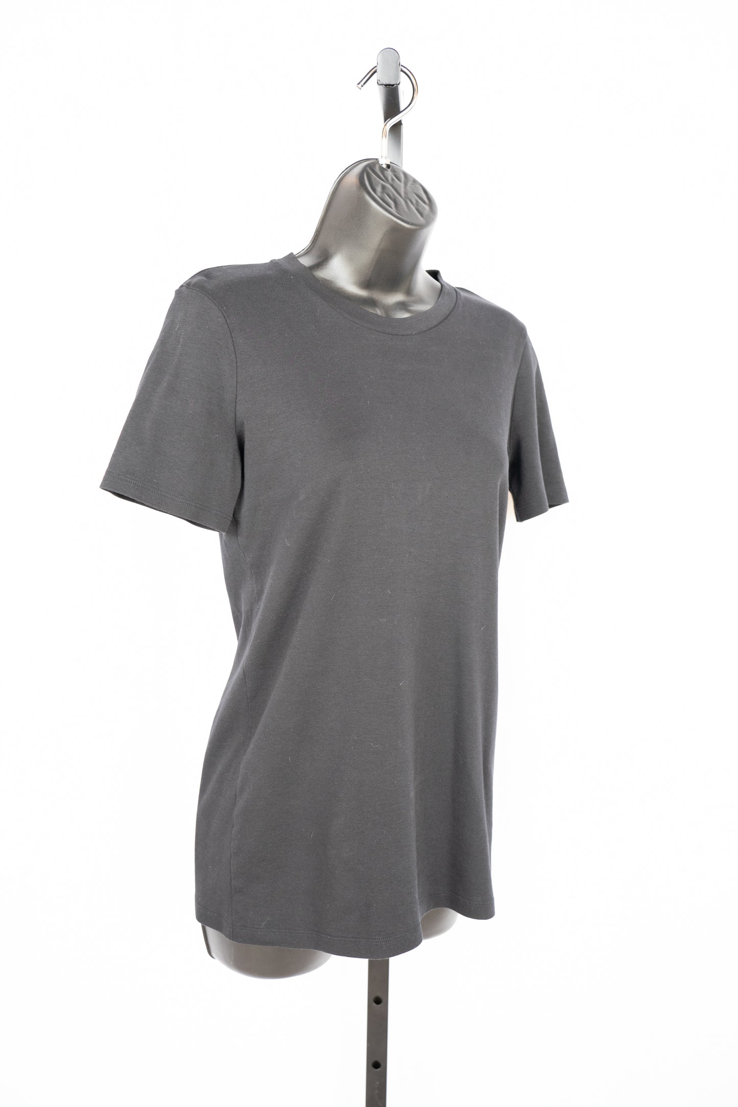 Theory Black Crew-Neck Short Sleeve T-Shirt