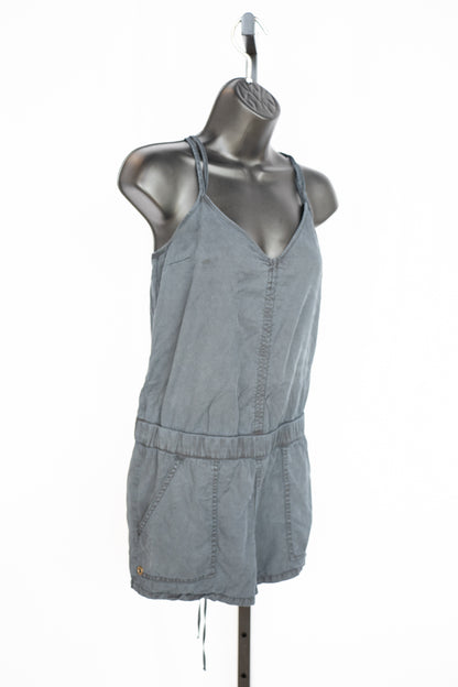 Mikoh Black V-Neck Sleeveless Cover-Up Romper NWT