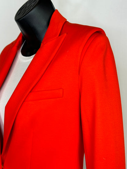 Veronica Beard Orange/Red Single Button Blazer (Part of Set)