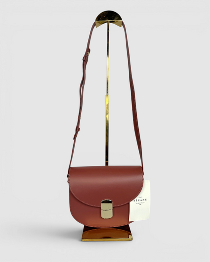 Sezane Mauve "Claude" Crossbody Bag NWT