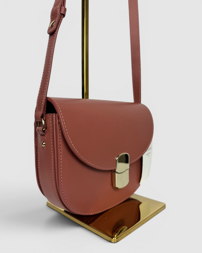 Sezane Mauve "Claude" Crossbody Bag NWT