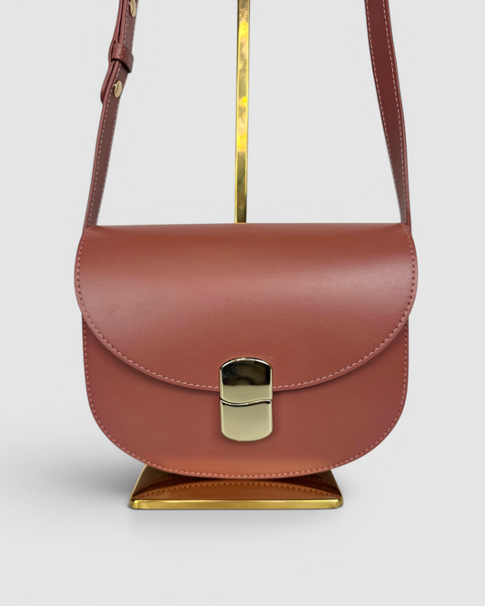 Sezane Mauve "Claude" Crossbody Bag NWT