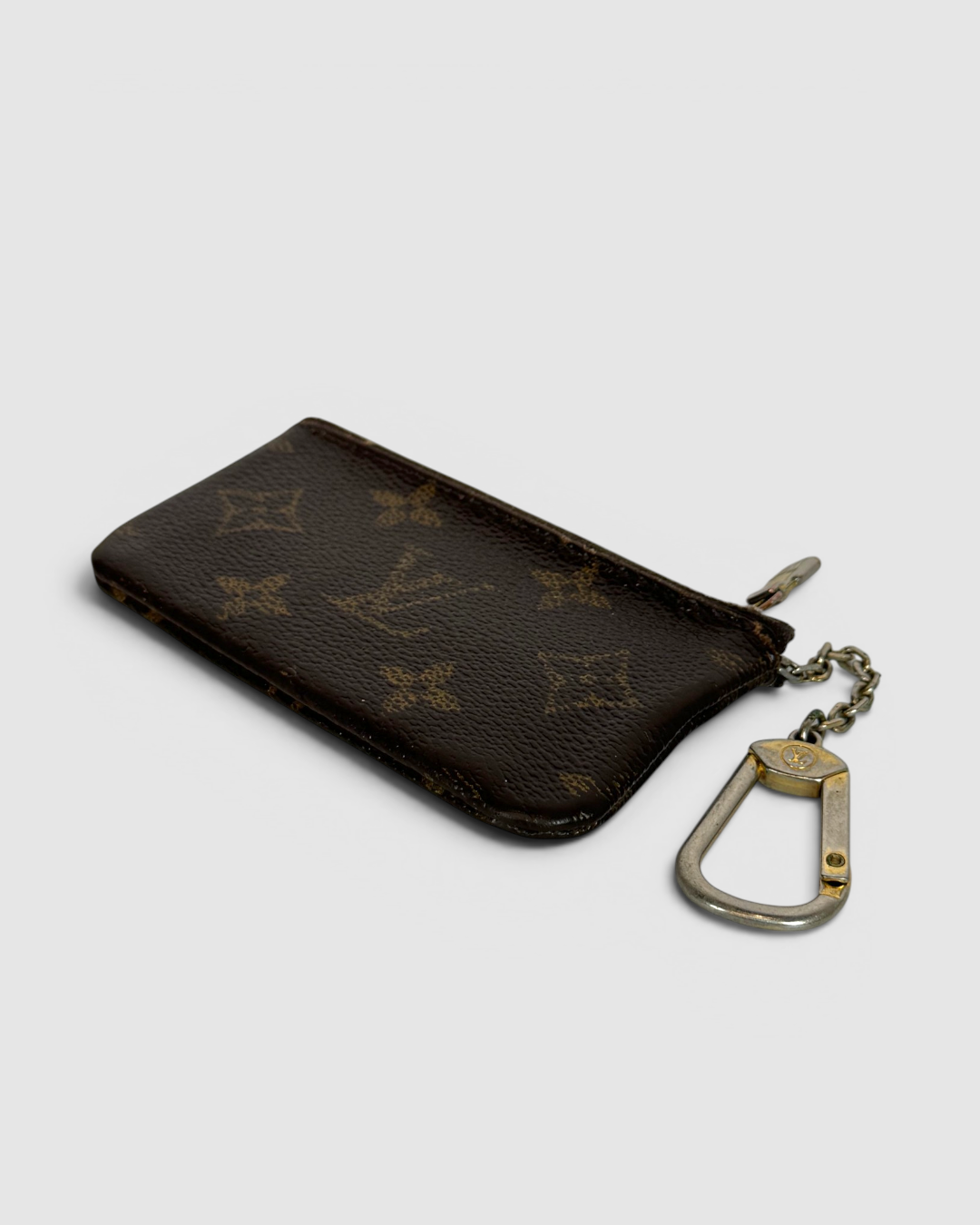 w Box- Louis Vuitton Monogram Coin Pouch Key Chain