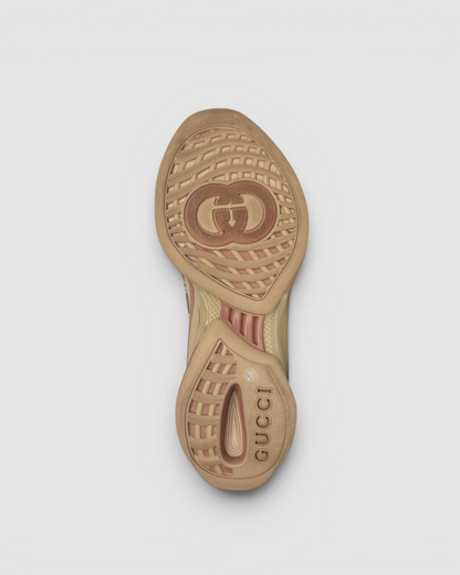 Gucci Mesh Rhinestone GG Sneakers