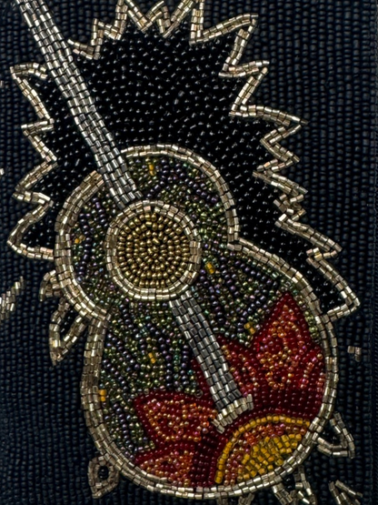 Mary Frances Beaded Guitar Evening Bag
