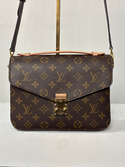 COMES WITH BOX & BAG - Louis Vuitton Monogram Pochette Metis Crossbody Bag