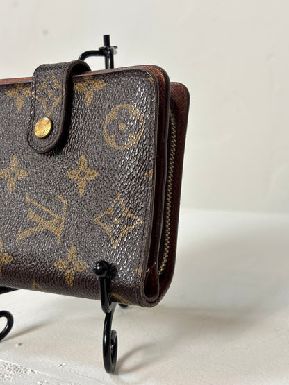 Louis Vuitton Brown Monogram Snap Bifold Wallet