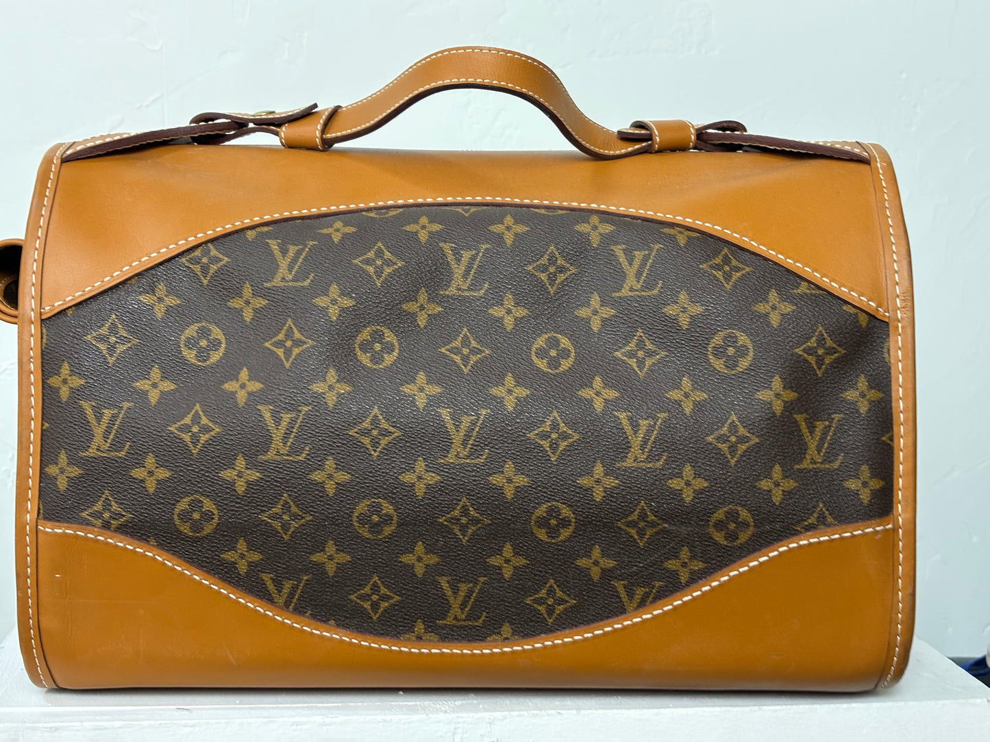 Louis Vuitton Vintage Monogram Pet Carrier Travel Bag