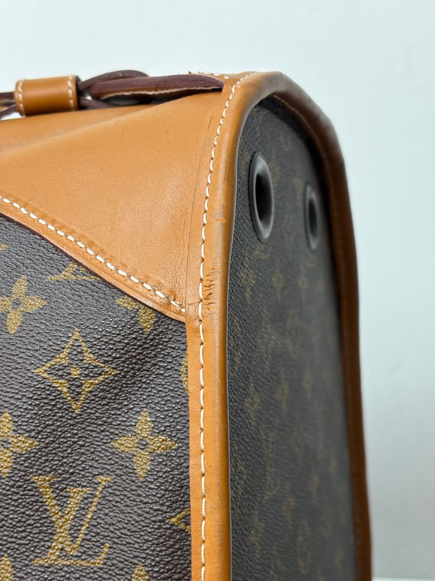 Louis Vuitton Vintage Monogram Pet Carrier Travel Bag