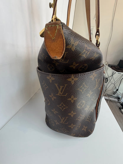Louis Vuitton Monogram Totally MM Tote Bag w 2 Side Pockets